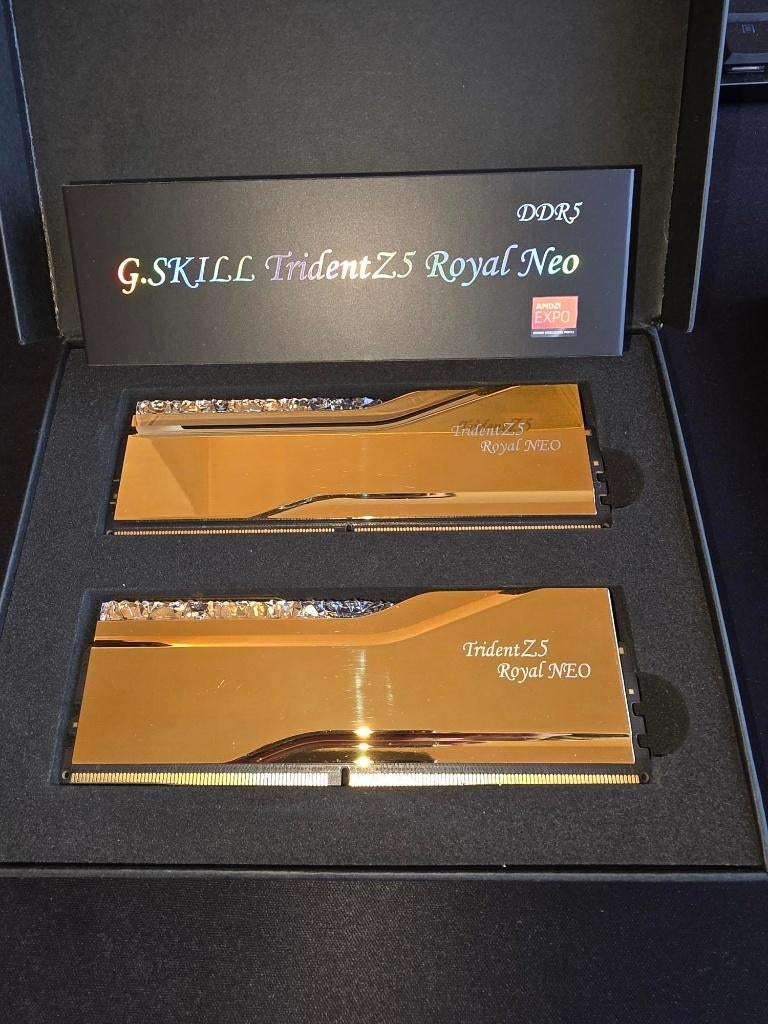 Ddr5 Gskill Royal 32GB (16x2) 6000MHz comme neuve, 32 GB, Enlèvement ou Envoi, Comme neuf, Desktop