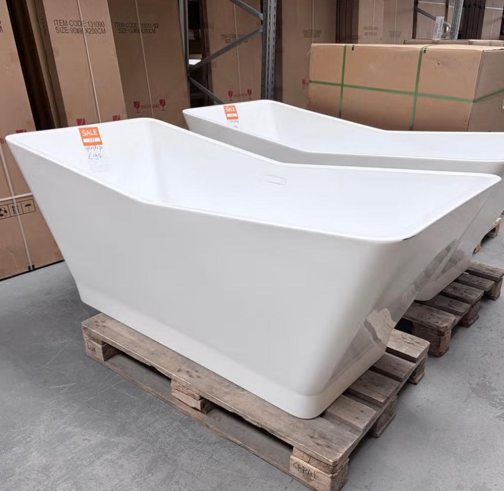 Gratis ligbad glans wit 175x78x70 nr286, Huis en Inrichting, Ophalen, Nieuw, Wit