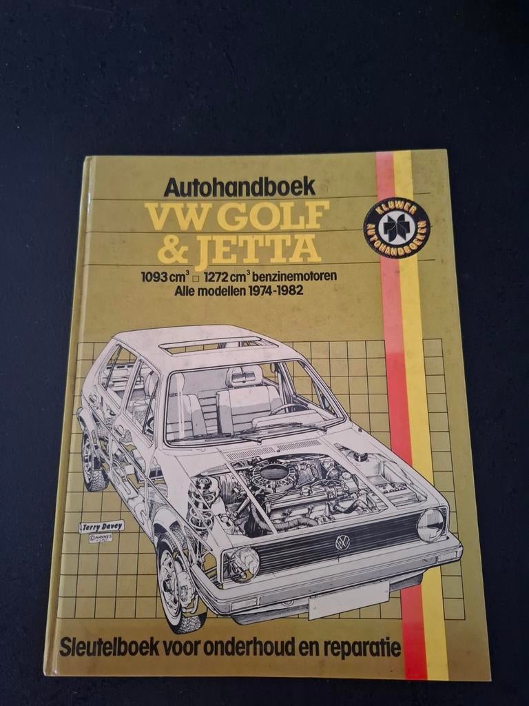 Autohandboek vw golf &jetta, Auto diversen, Handleidingen en Instructieboekjes, Ophalen of Verzenden