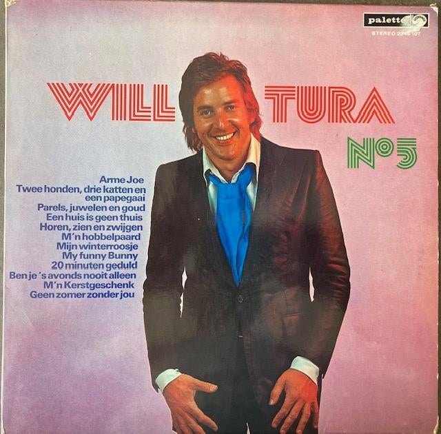 Will Tura No.5!, CD & DVD, Vinyles | Néerlandophone, Enlèvement ou Envoi, Comme neuf, 12 pouces, Autres genres