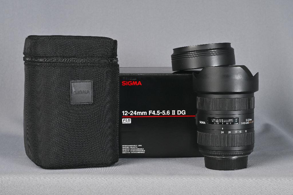 sigma 12-24mm f4.5-5.6 II DG, Enlèvement, Comme neuf, Objectif grand angle, Zoom
