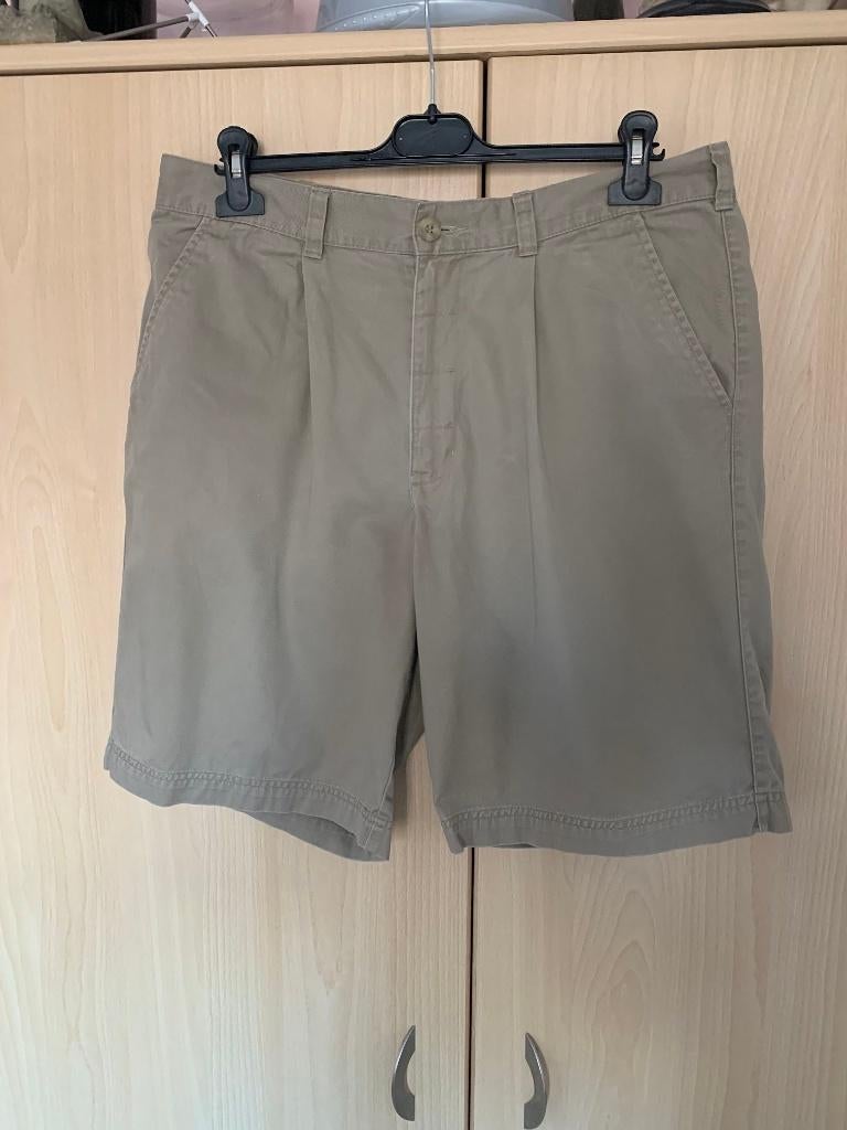 short, bermuda bruin maat 48C - taille 92cm, Vêtements | Hommes, Pantalons, Enlèvement ou Envoi, Brun, Taille 48/50 (M), Comme neuf
