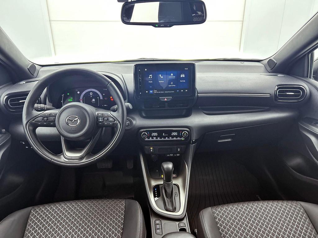 Mazda 2 1.5 Hybrid 85kW Homura, Auto's, Mazda, Gebruikt, Zwart, https://public.car-pass.be/vhr/517dd42f-22bb-487a-b400-aae7baf37e5c