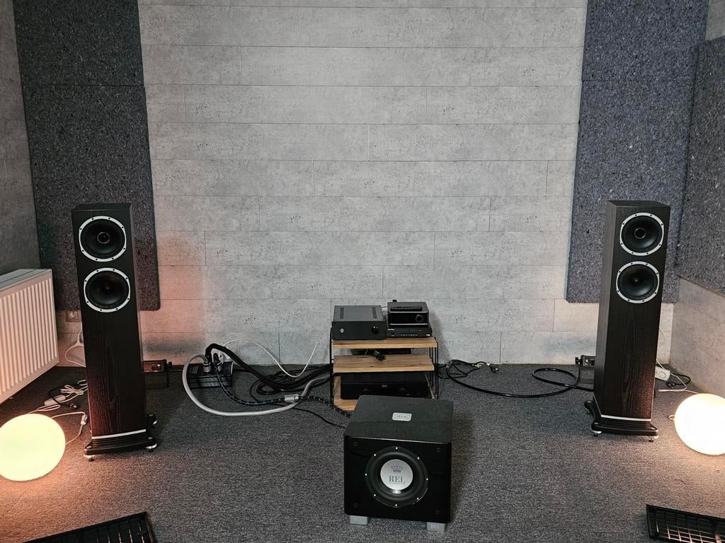 Fyne audio f501 speakerset, Audio, Tv en Foto, Luidsprekerboxen, Ophalen