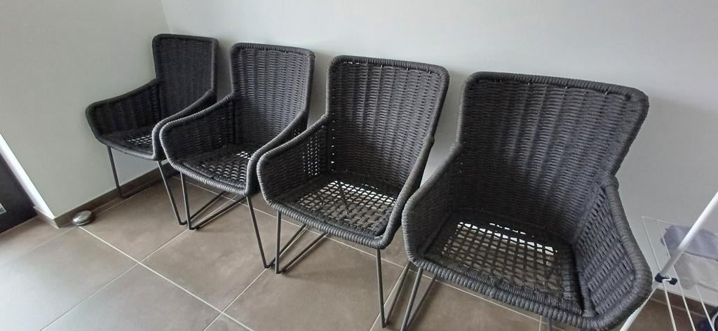 Tuinstoelen/terras zetels, Enlèvement, Gris