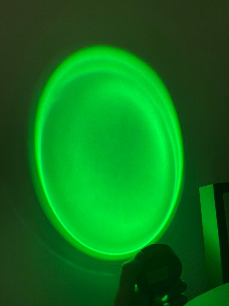 Kleurige lampje - zonsondergang/zonneschijn meerdere kleuren, Huis en Inrichting, Ophalen