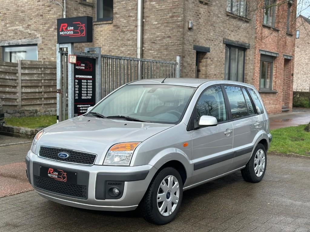 Ford Fushion 1.4 benzine - 87.030KM -Airco -Eerste eigenaar, Autos, Argent ou Gris, Achat, 4 portes, Boîte manuelle