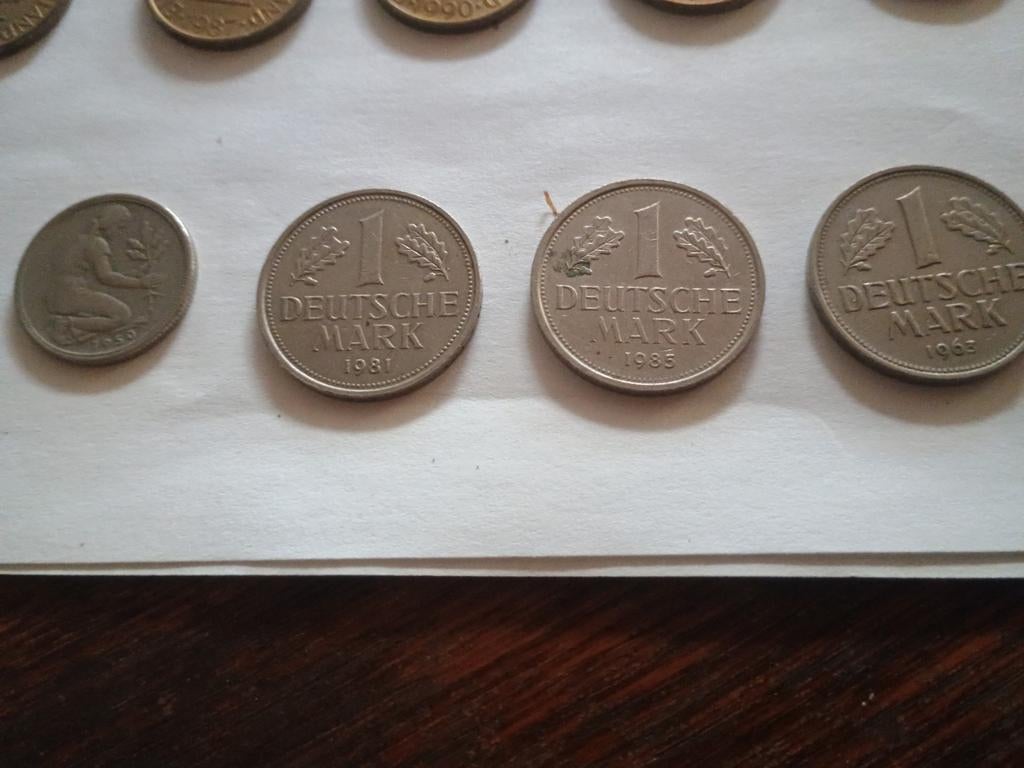 Duitse mark ,, Postzegels en Munten, Ophalen of Verzenden