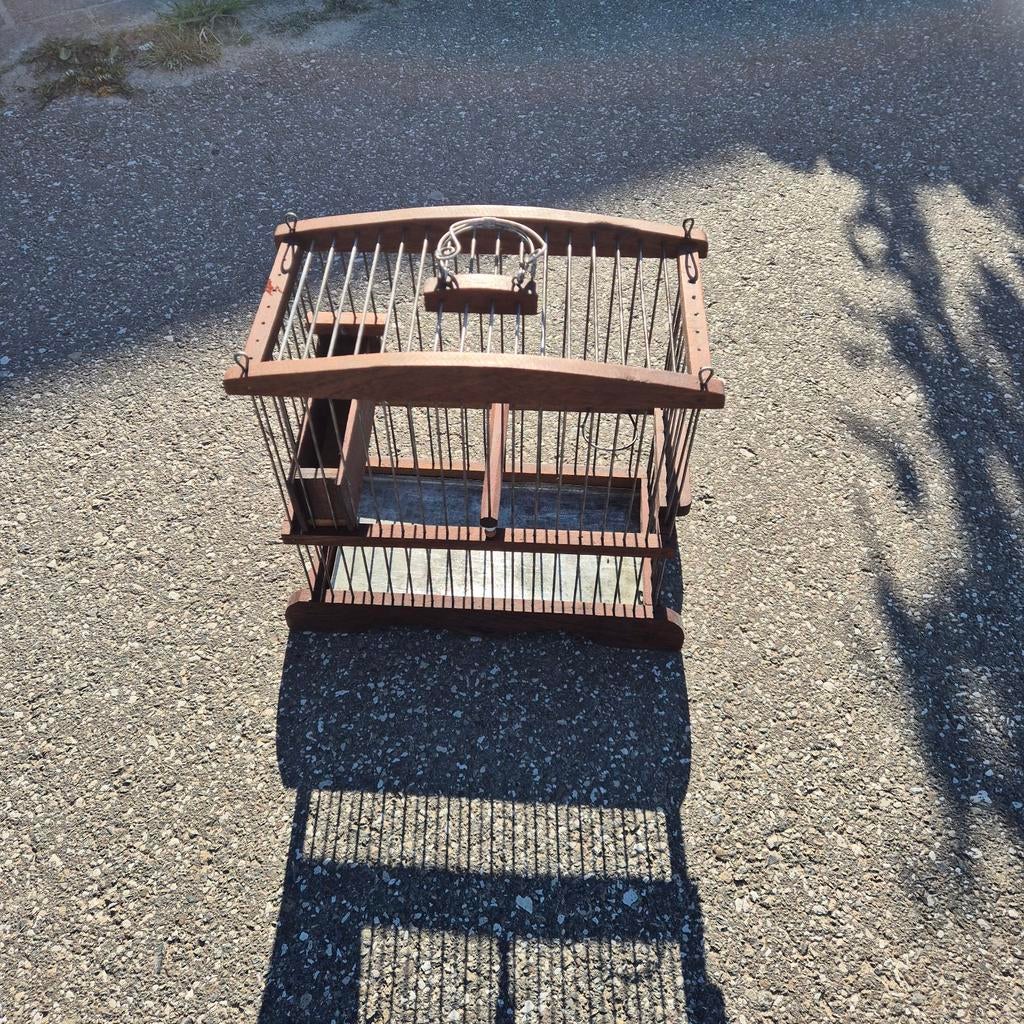 Petite cage à oiseaux fabriquée à la main, Animaux & Accessoires, Oiseaux | Cages & Volières, Enlèvement ou Envoi, Bois