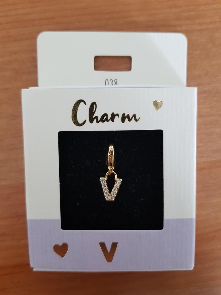 Depesche  Bedels Express yourself - hanger. Letter "V", Handtassen en Accessoires, Bedels, Ophalen of Verzenden, Nieuw