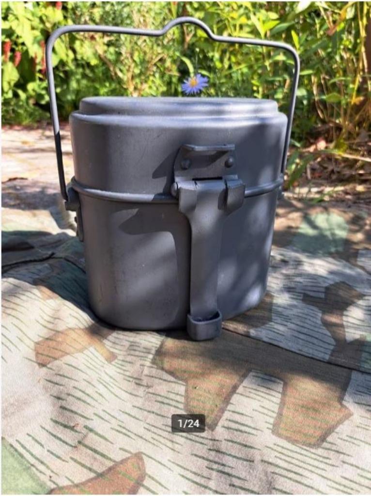 Originele gamel Duits Leger TOP CONDITIE, Ophalen