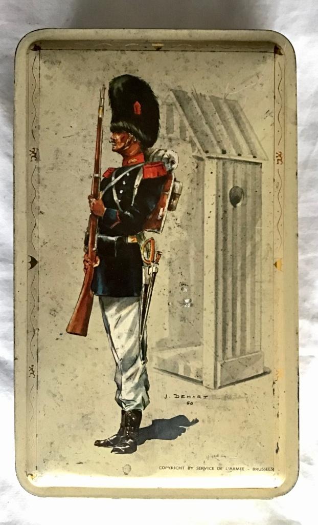 Boîte de soldat belge, Collections, Objets militaires | Général, Enlèvement ou Envoi, Armée de terre