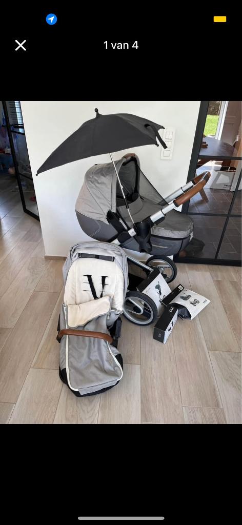 Buggy Mutsy Igo avec panier et accessoires, Enlèvement, Utilisé, Poussette, Mutsy