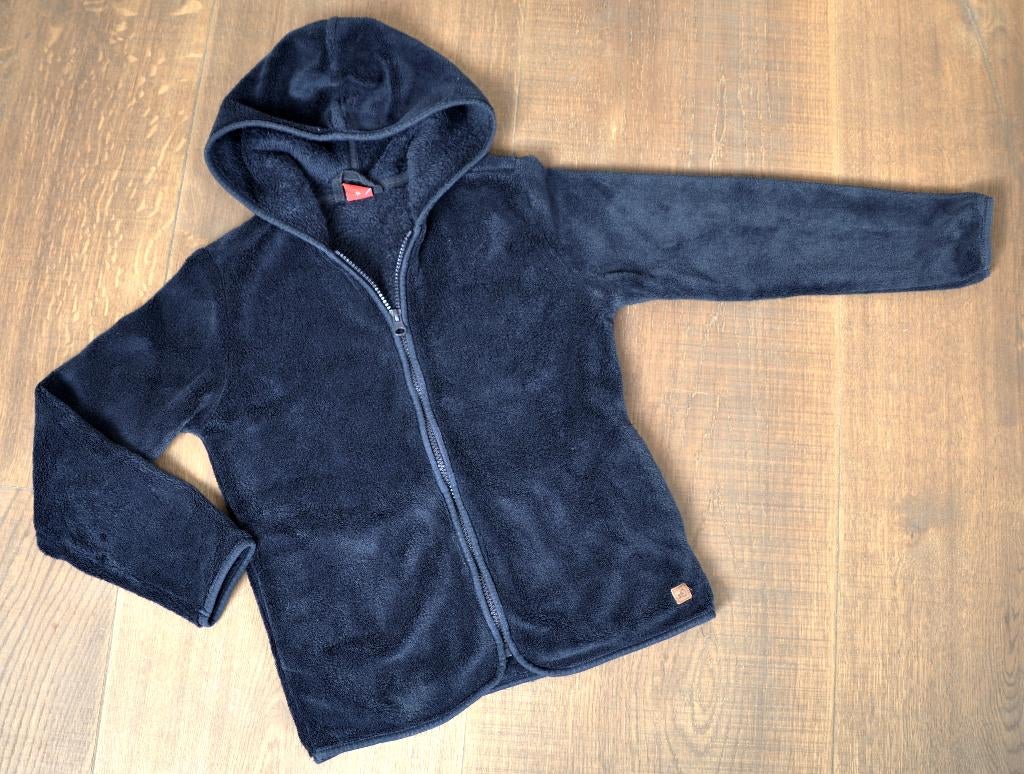 F13 Sweat zippé à capuche – Garçon 8/9 ans .Polar bleu foncé, Garçon, Enlèvement ou Envoi, Pull ou Veste, Comme neuf
