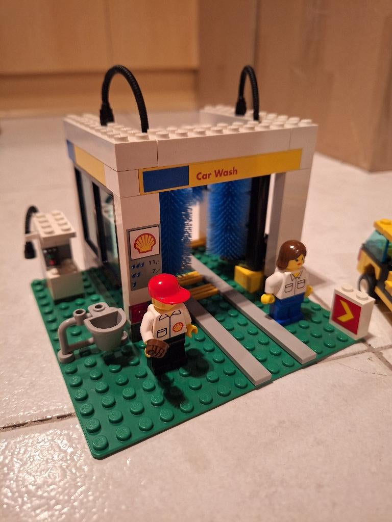 Kit Lego 1255 : System Shell Car Wash, Enlèvement ou Envoi, Utilisé, Ensemble complet, Lego