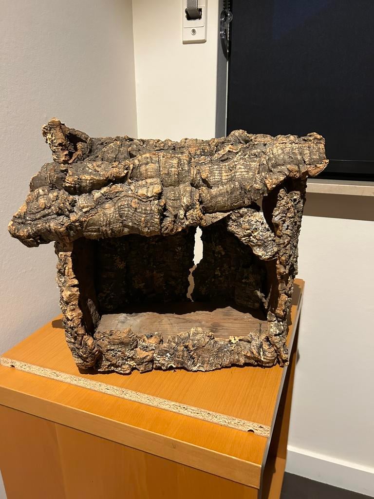 Kerststal in kurk, Enlèvement, Utilisé