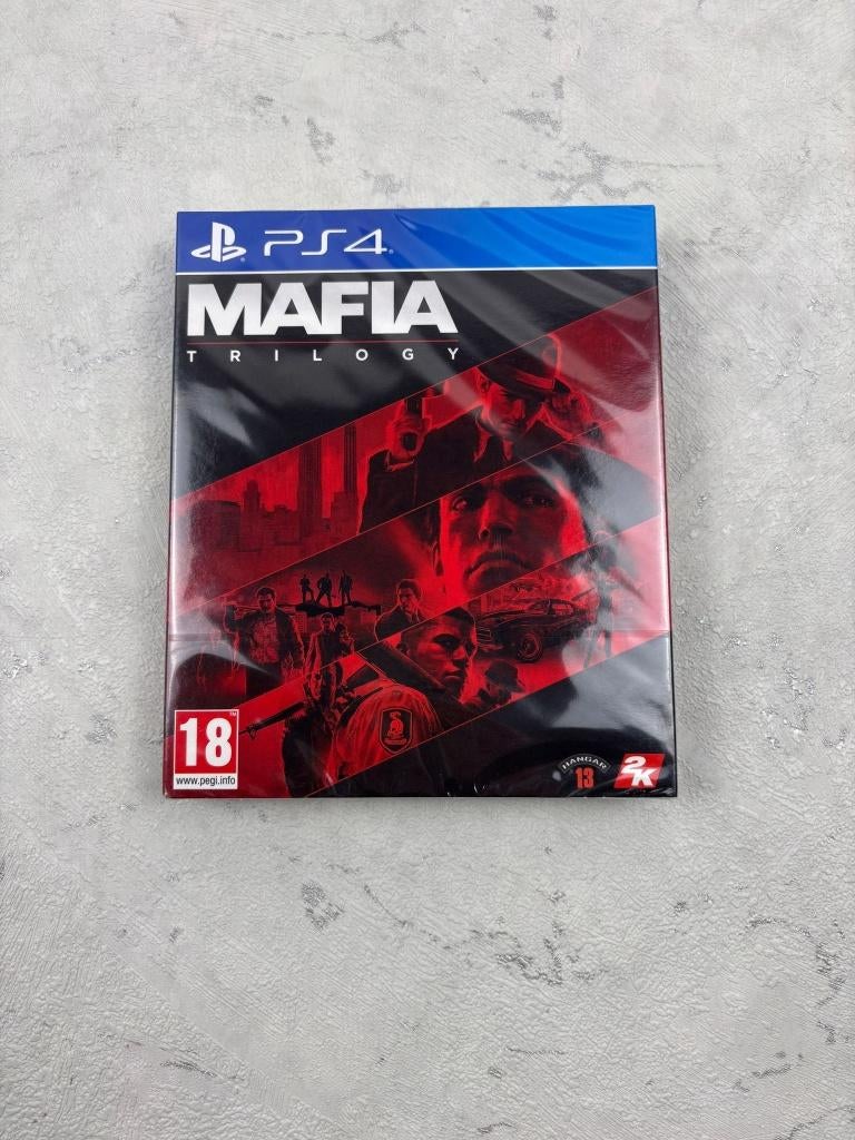 Mafia Trilogy PS4, Consoles de jeu & Jeux vidéo, Jeux | Sony PlayStation 4, Neuf, Enlèvement ou Envoi, 1 joueur, À partir de 18 ans