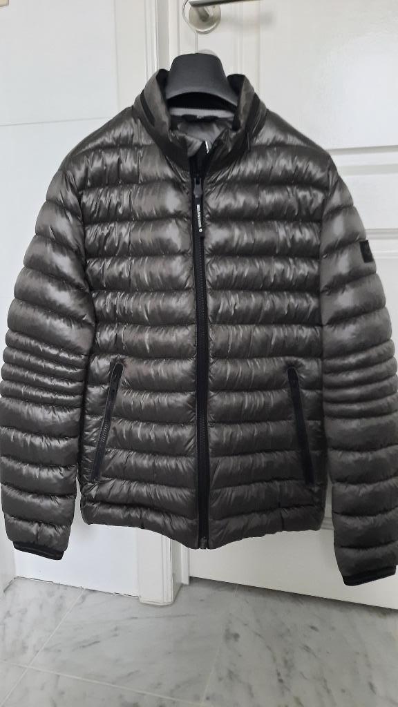 MILESTONE down jacket titanium zilver, M 48/50, Kleding | Heren, Maat 48/50 (M), Nieuw, Ophalen of Verzenden, Grijs
