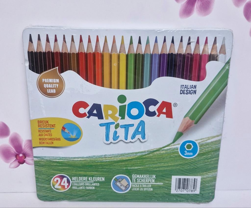 ✏️ Crayons de couleur Carioca Tita ✏️, Enlèvement ou Envoi, Neuf, Autres types