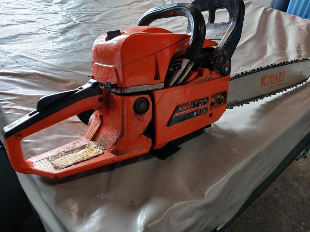 Tronçonneuse à essence, lame de scie de 45 cm, Enlèvement