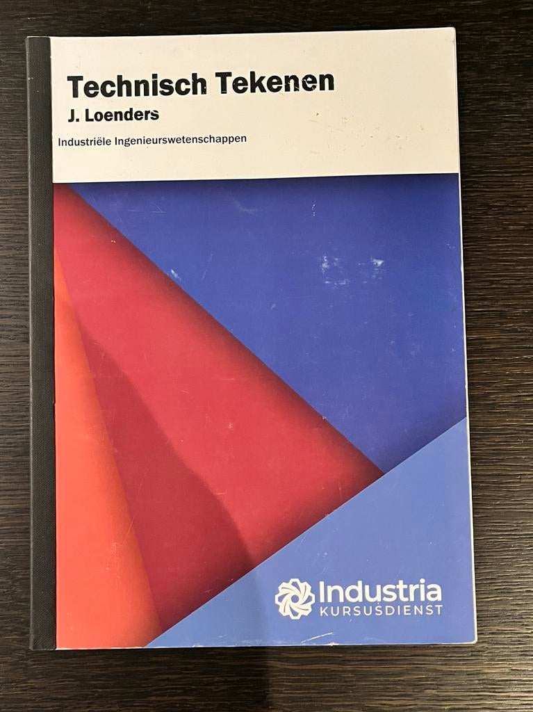 Technisch tekenen. J. Loenders, Boeken, Studieboeken en Cursussen, Ophalen of Verzenden, Zo goed als nieuw