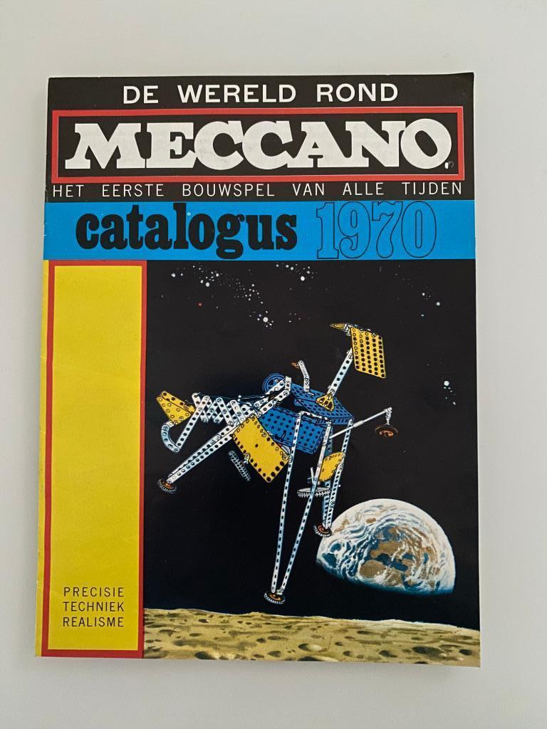 Catalogus De Wereld rond Meccano 1970 Nl, Overige merken, Gebruikt, Ophalen of Verzenden, Groter dan 1:32