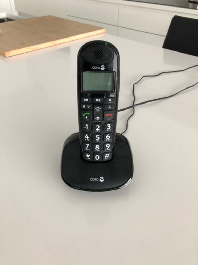Draadloze telefoon DORO, Telecommunicatie, Vaste telefoons | Handsets en Draadloos, Ophalen of Verzenden, Zo goed als nieuw, 1 handset