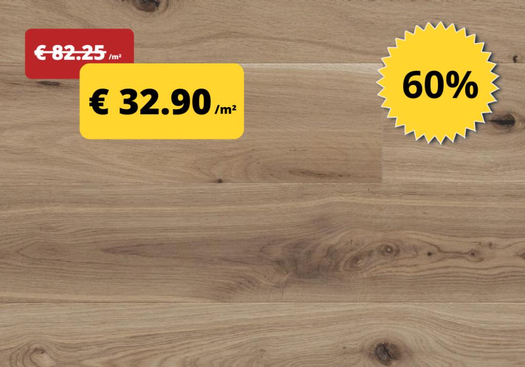 Parquets pour 32,90 €/m² TVA incluse - 60 % DE RÉDUCTION, Planchers en bois