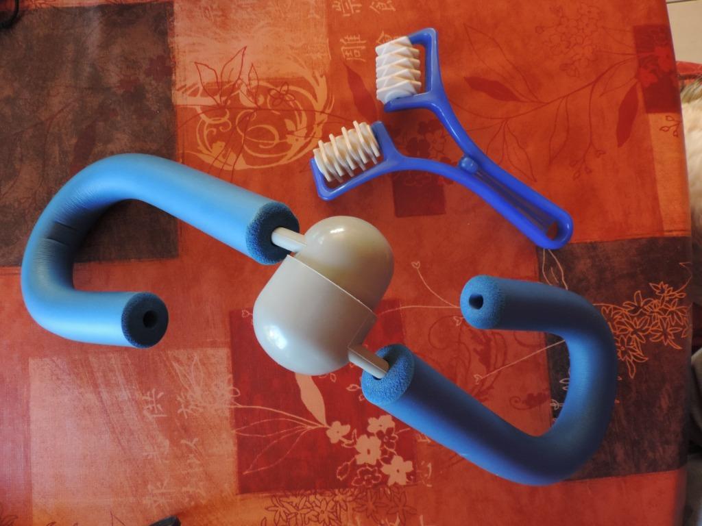 Appareil de musculation + appareil de massage gratuit, Sports & Fitness, Produits de massage, Comme neuf, Appareil, Enlèvement