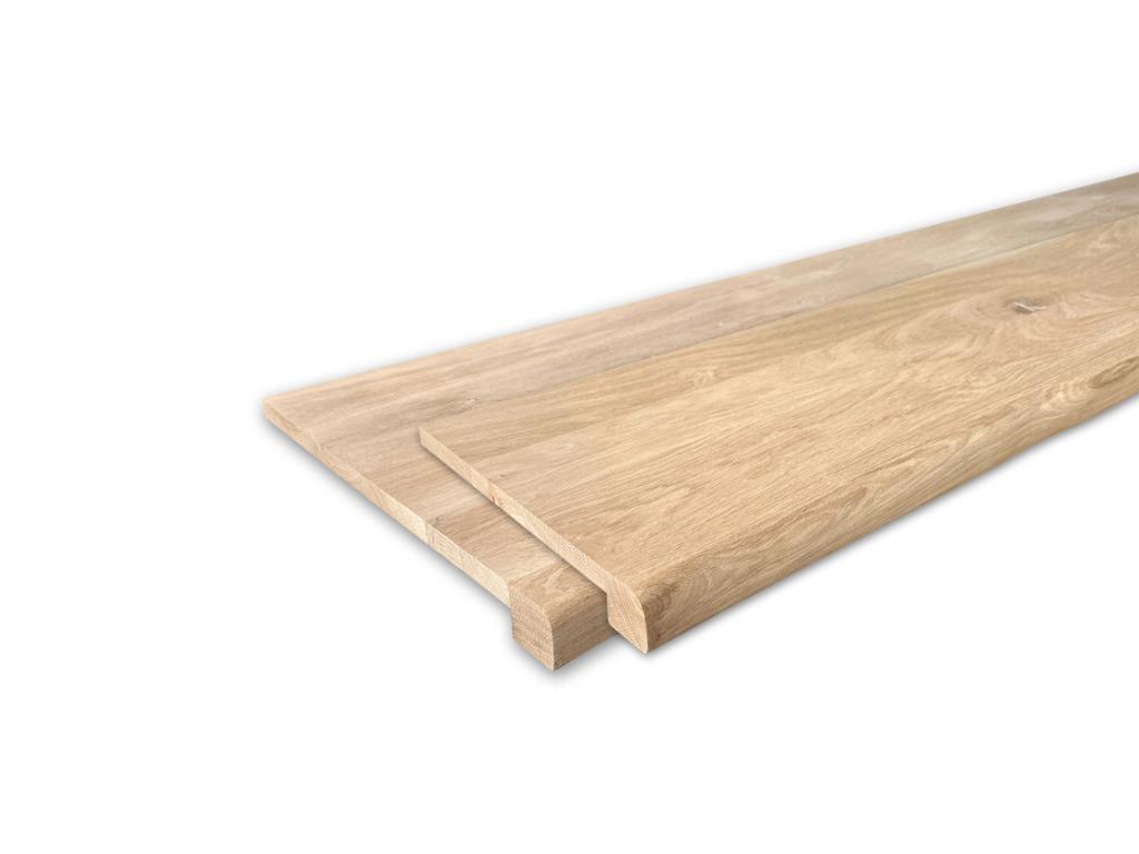 Eiken overzet vensterbank - Boom - UNIEK - 29 & 40 cm diep, Envoi, Neuf, Chêne, Rebords de fenêtre