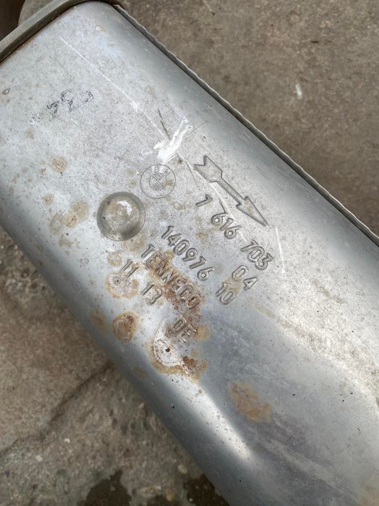 BMW F20 F21 N13B16A 7616704 Stille uitlaten, Auto-onderdelen, Uitlaatsystemen, Ophalen, Gebruikt, BMW