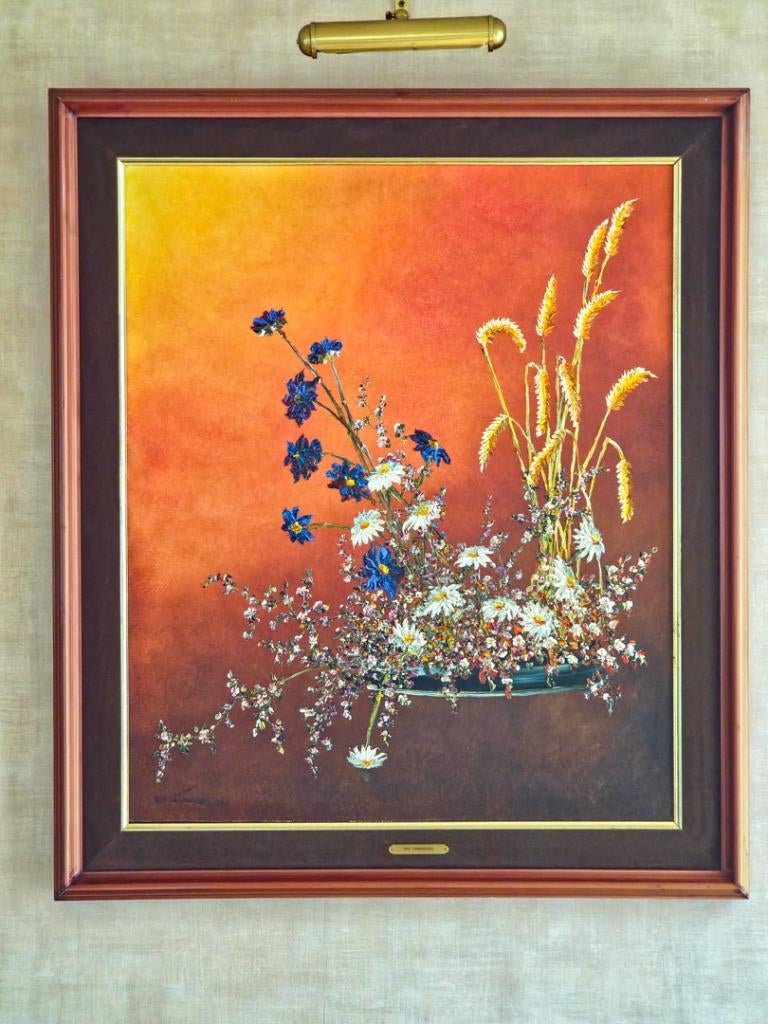 Schilderij Rik Versonnen – 1983 – 7260 cm – Gesigneerd, Antiek en Kunst, Ophalen