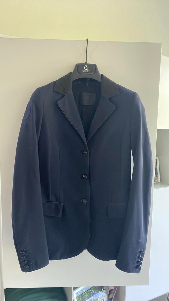 Cavalleria Toscana, donkerblauw dames wedstrijd jasje, Dieren en Toebehoren, Ophalen of Verzenden, Zo goed als nieuw, Dames