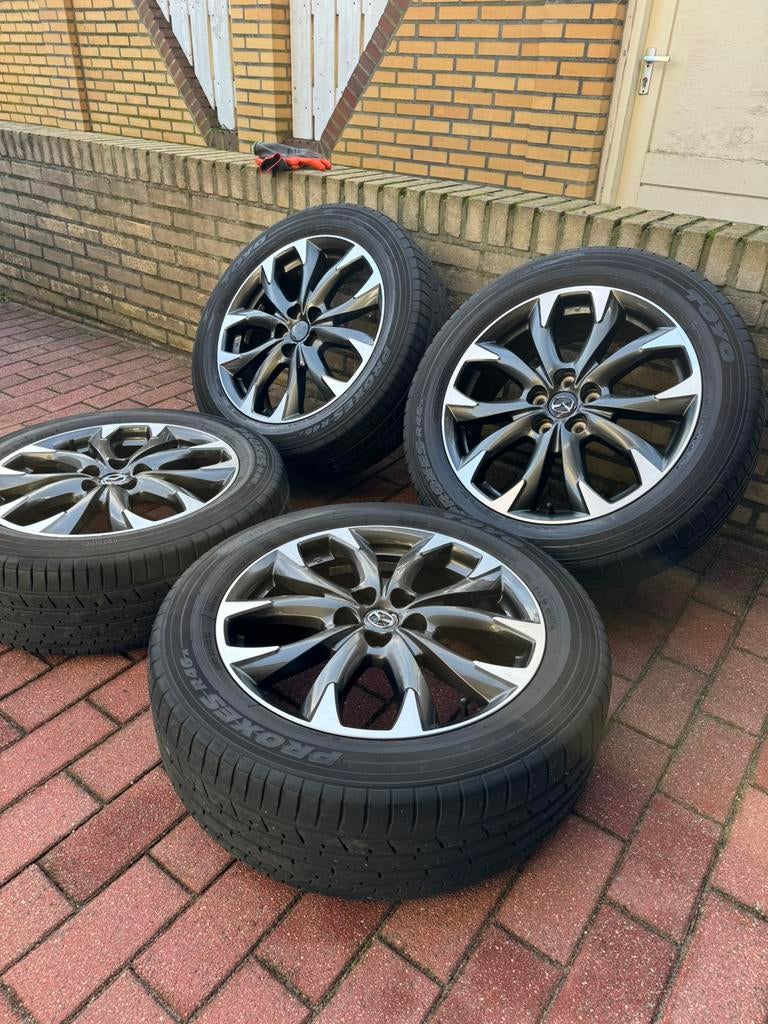 19 inch originele Mazda CX5 CX-5 velgen + banden 5x114.3, Enlèvement