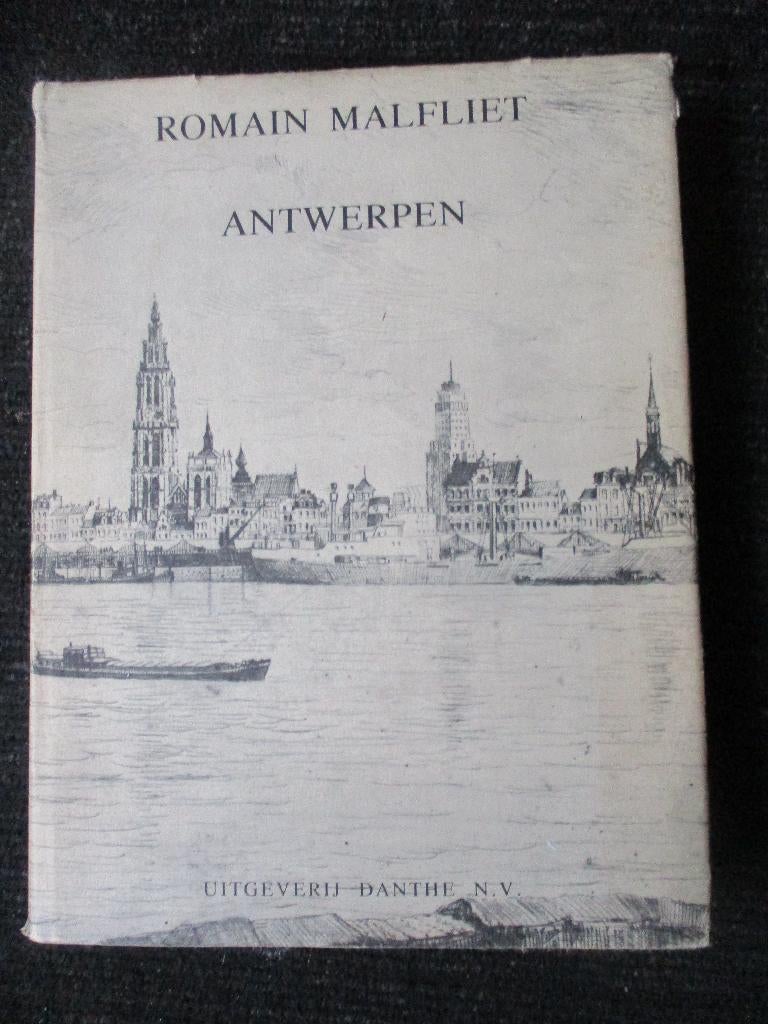 Kunstboek   Genummerd en Gesigneerd  Romain Malfliet  ANTWE, Boeken, Kunst en Cultuur | Beeldend, Zo goed als nieuw, Grafische vormgeving
