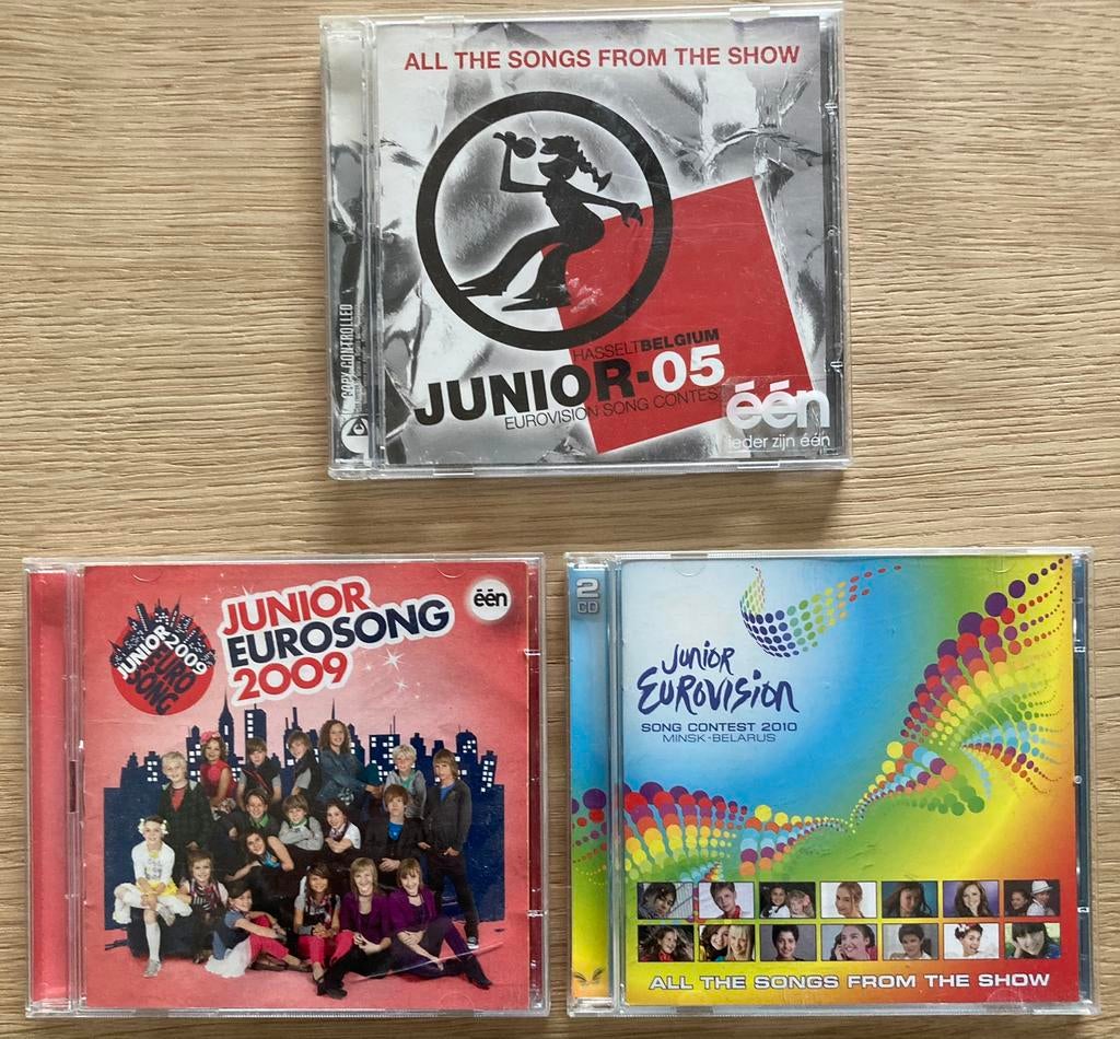 Junior Eurovisie cd’s 2005/2010 en 2009, Enlèvement, Comme neuf, Musique, 6 à 9 ans