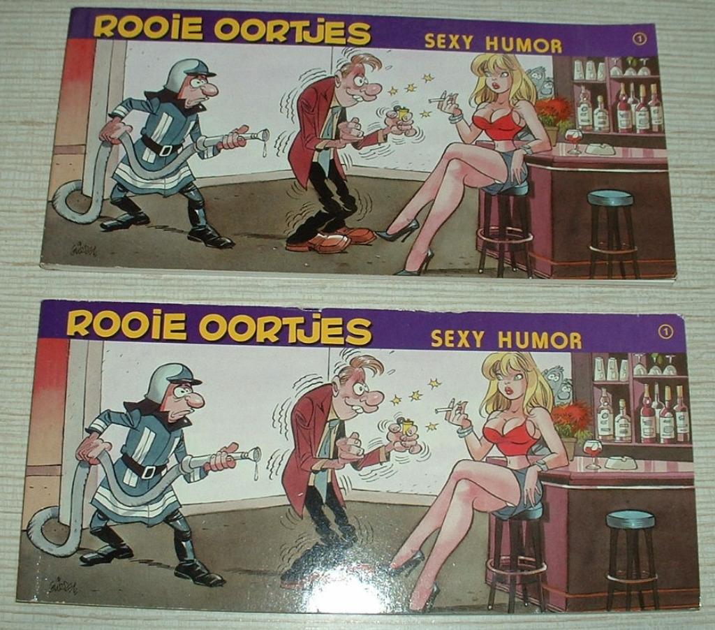rooie oortjes sexy humor nr 1, Livres, Plusieurs BD, Enlèvement ou Envoi, Comme neuf, Gürsel