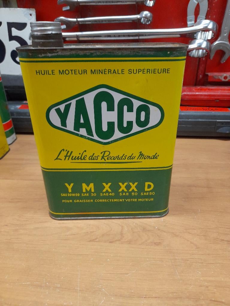 Oude lege blikjes tabaksolie type M, Verzenden, Gebruikt, Overige typen