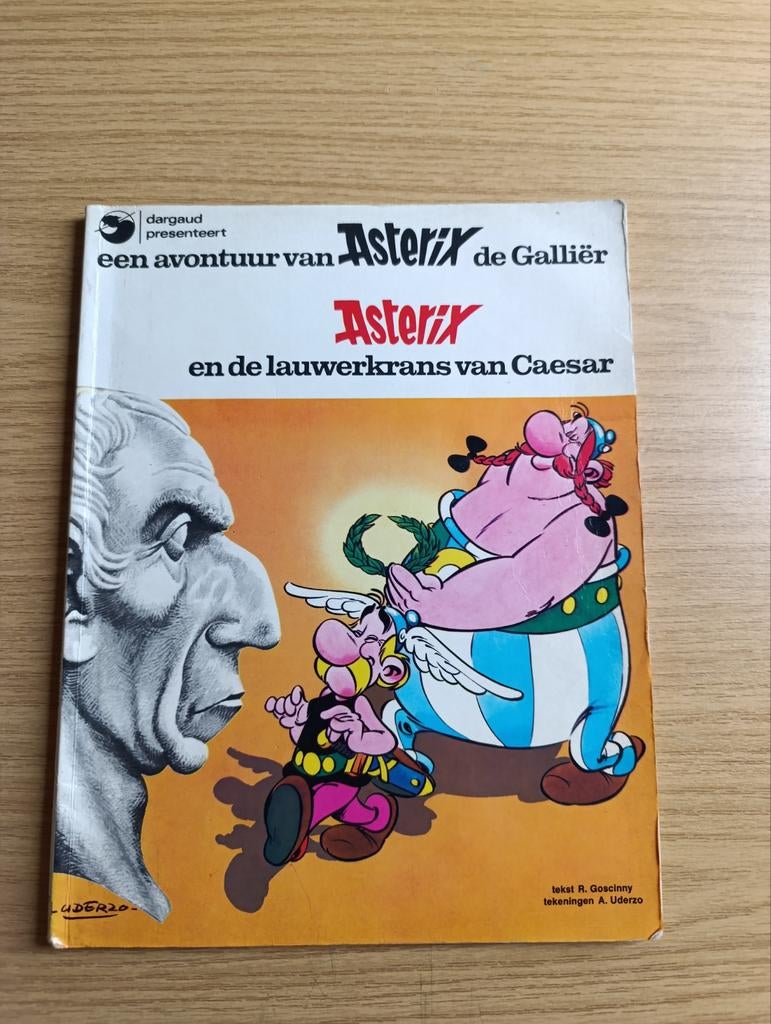 Asterix en Obelix de leuwerkrand van Caesar, Boeken, Stripverhalen, Gelezen, Eén stripboek, Ophalen