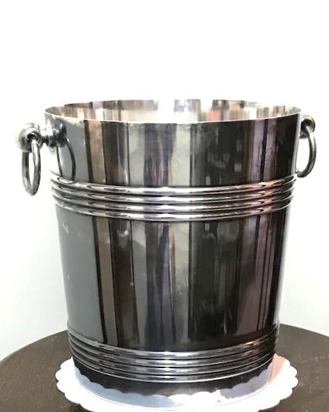 Christofle champagne-emmer Art Deco Gallia verzilverd✨😍👌, Antiek en Kunst, Ophalen of Verzenden, Zilver