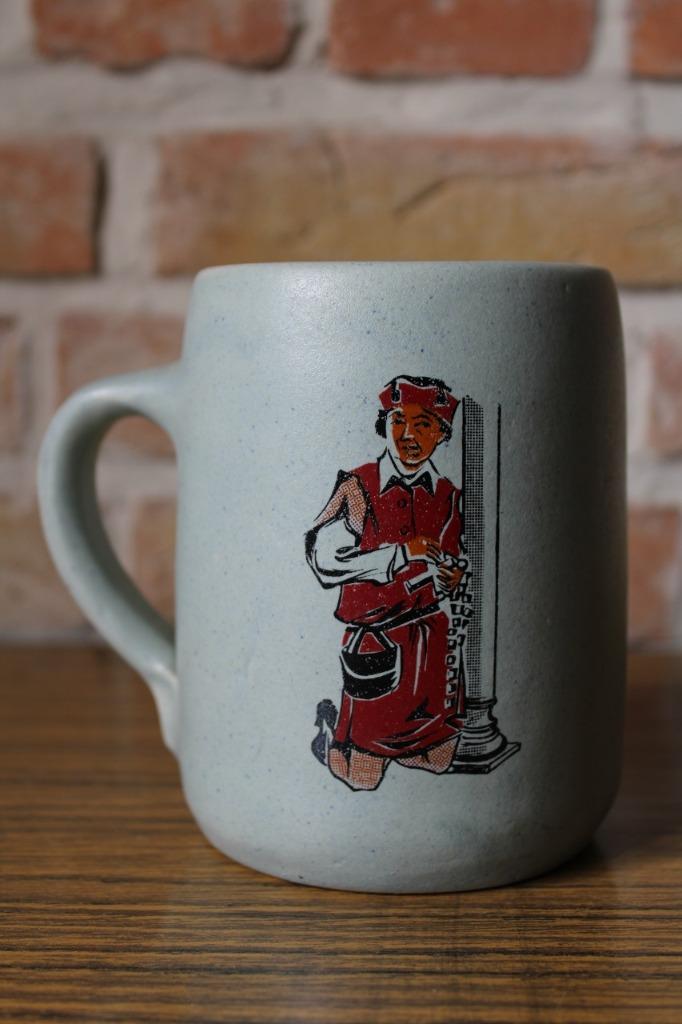 Bierkruik Breughelfeesten Wingene 1960, Verzamelen, Biermerken, Ophalen of Verzenden, Zo goed als nieuw, Pul(len), Overige merken