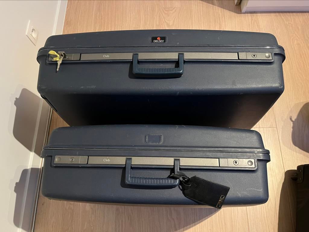 Twee reiskoffers Delsey, Ophalen, Zo goed als nieuw