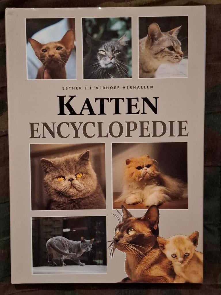 E.J.J. Verhoef-Verhallen - Katten encyclopedie, Ophalen of Verzenden, Katten, E.J.J. Verhoef-Verhallen