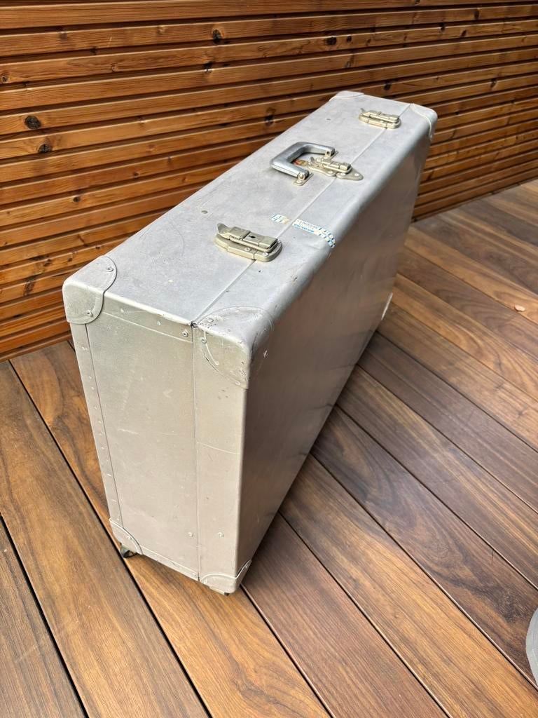 Étui de voyage vintage en verlin, Bijoux, Sacs & Beauté, Enlèvement, Utilisé