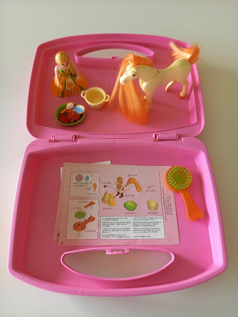PLAYMOBIL Fantasy Horse Carry Case - 5656, Kinderen en Baby's, Ophalen of Verzenden, Zo goed als nieuw, Complete set