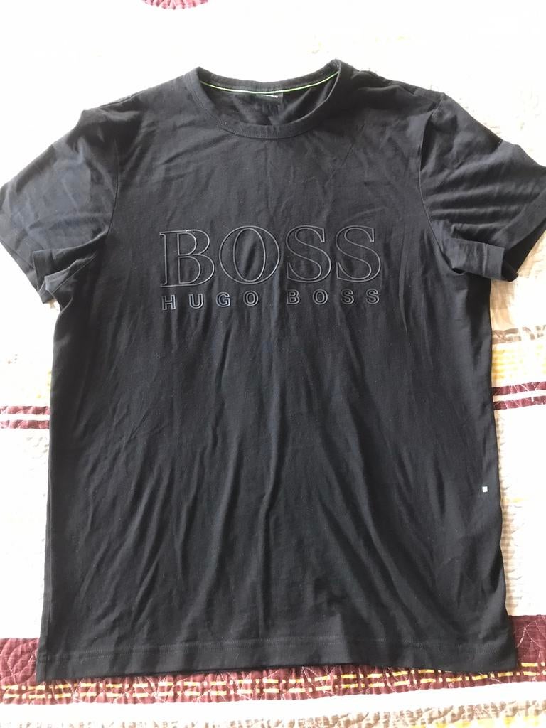 Te koop t-shirt “Hugo Boss”, Kleding | Heren, T-shirts, Zwart, Ophalen of Verzenden, Zo goed als nieuw, Hugo Boss