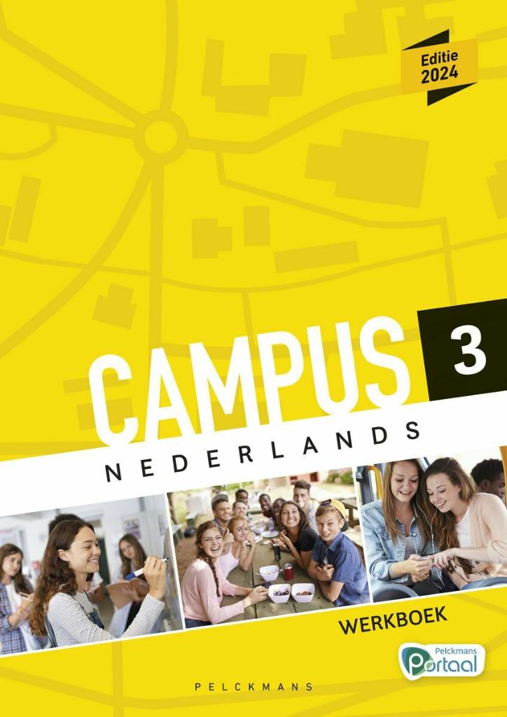 Schoolboek 3de - Nederlands Campus 3 bronnenboek Pelckmans, Boeken, Ophalen, ASO, Zo goed als nieuw, Pelckmans
