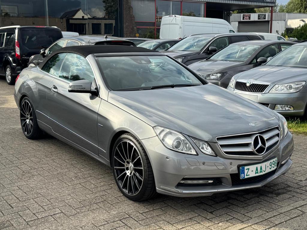Mercedes E200 // Cabrio // Benzine // Export, Auto's, Mercedes-Benz, Automaat, Euro 5, Cabriolet, Bedrijf