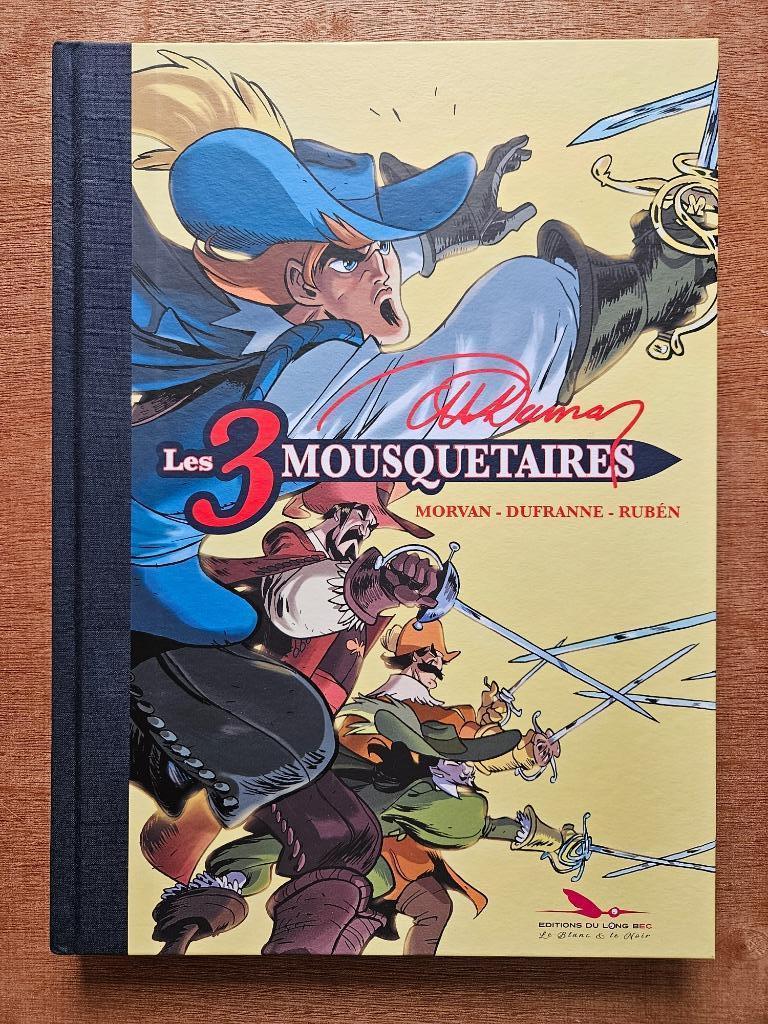 The Three Musketeers INTEGRALE Morvan/Rubén N/B Canvas op de, Verzenden, Zo goed als nieuw, Morvan/Rubén, Eén stripboek