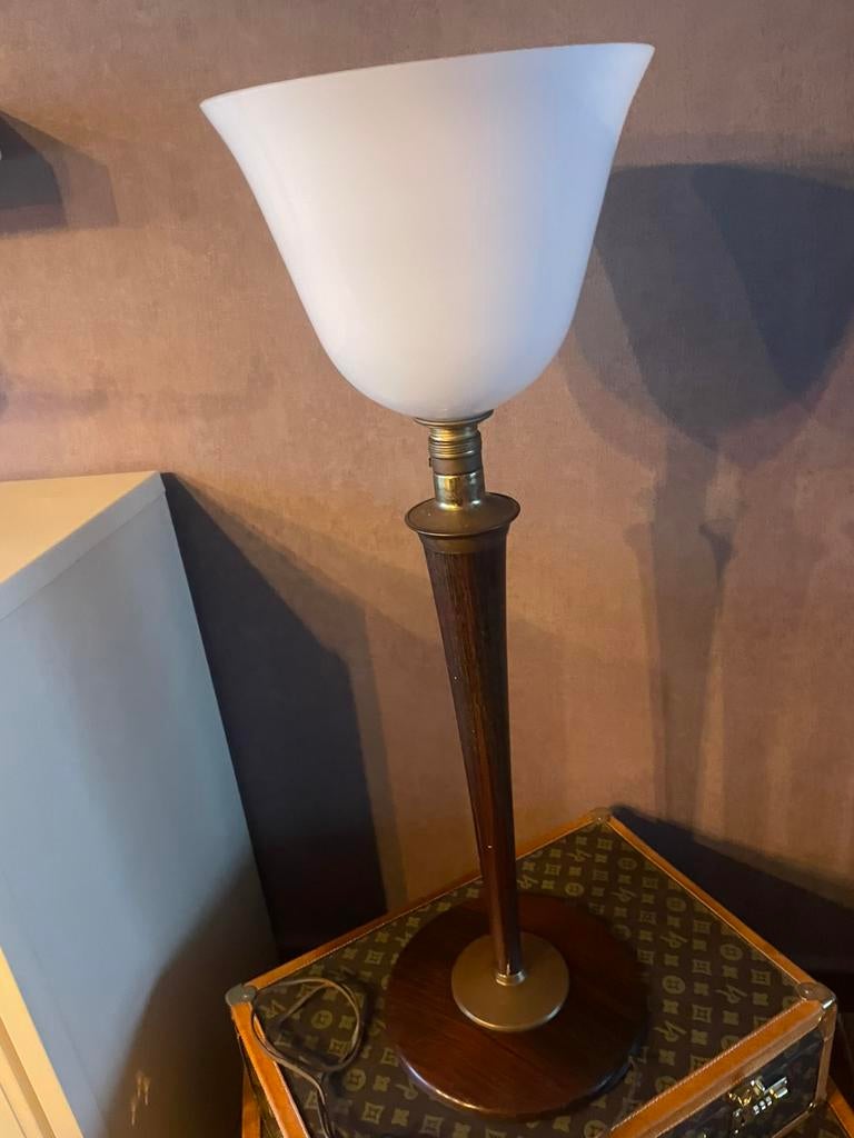Lampe mazda 1930, Maison & Meubles, Lampes | Lampes de table, 75 cm ou plus, Art deco, Comme neuf, Enlèvement